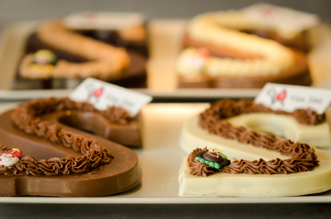 Chocolade letter