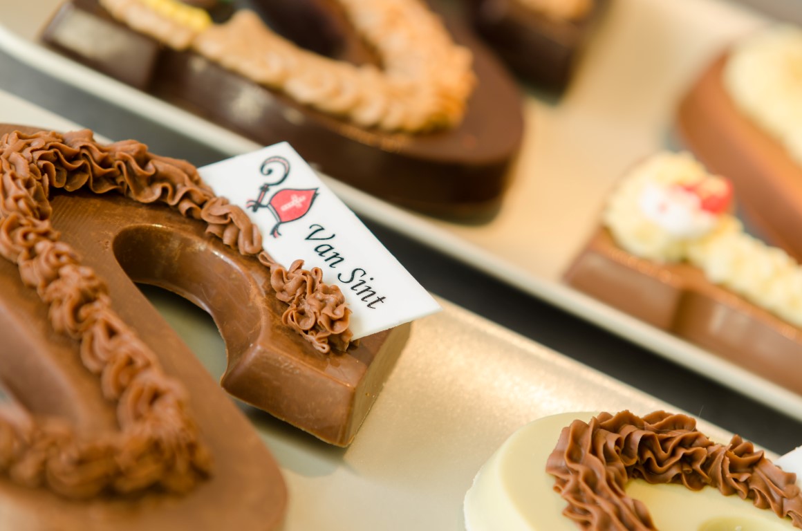 Chocolade letter